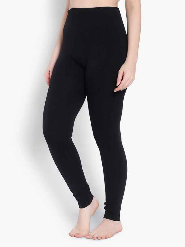 Woolen Mid-Rise Thermal Bottom