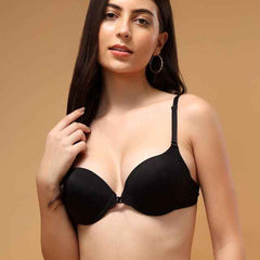 Medium Coverage Underwired Lightly Padded Plunge All Day Comfort Bra
