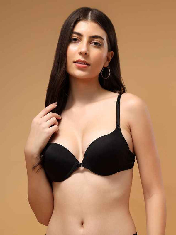 Medium Coverage Underwired Lightly Padded Plunge All Day Comfort Bra