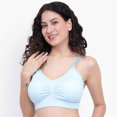 Full Coverage Removable padding Non-Wired Maternity Bra- All Day Comfort
