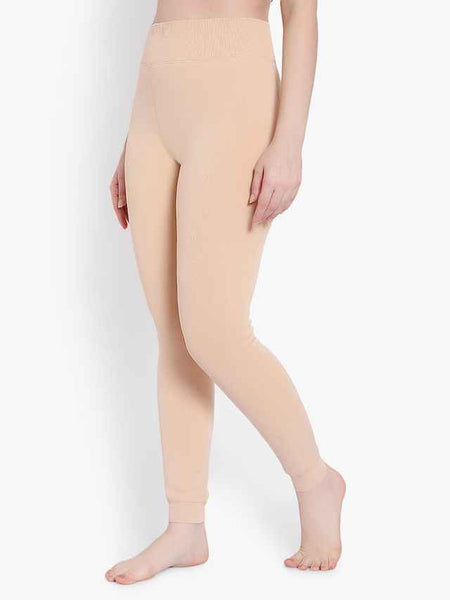 Woolen Mid-Rise Thermal Bottom