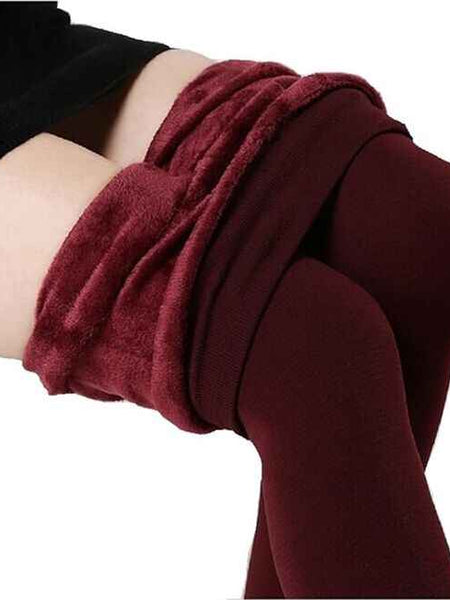 Women Fur Winter Stockings