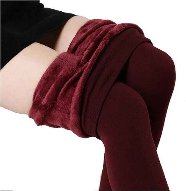 Women Fur Winter Stockings