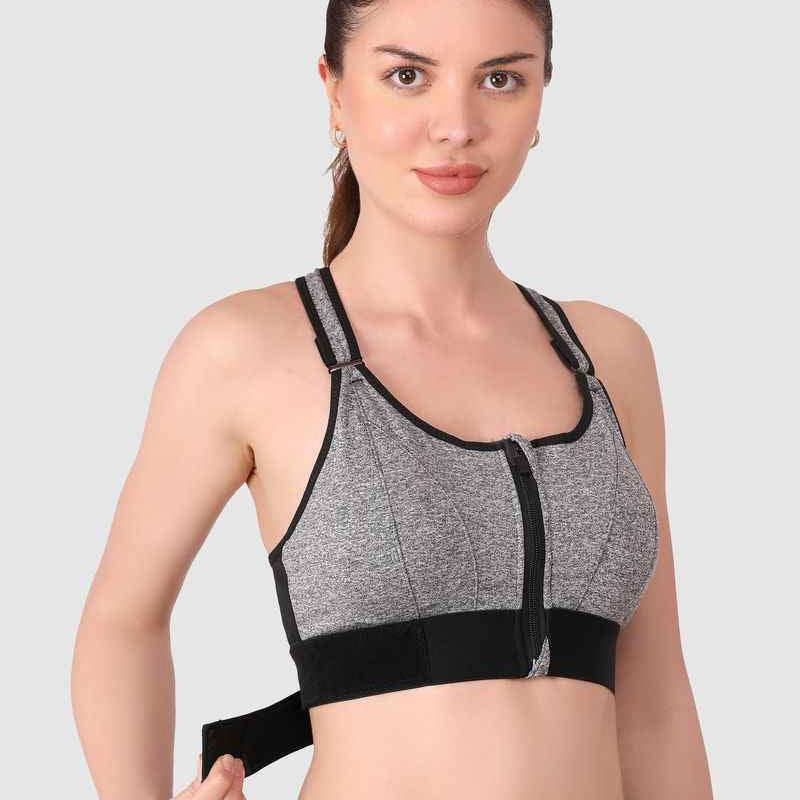 Women Full Coverage Workout Sports Bra With All Day Comfort