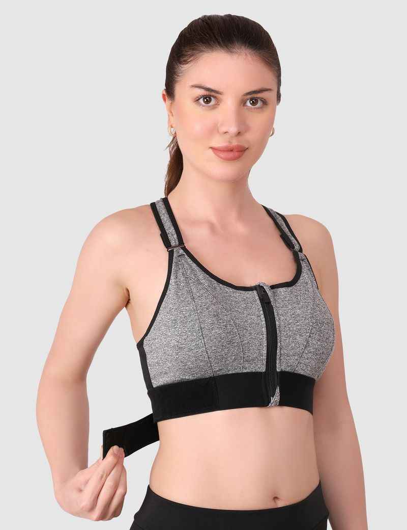 Women Full Coverage Workout Sports Bra With All Day Comfort