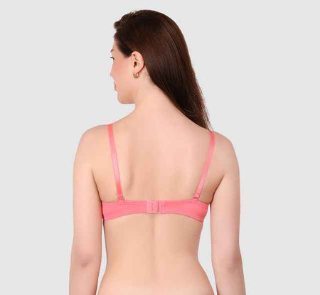 Medium Coverage Underwired Lightly Padded Push-Up Bra With All Day Comfort
