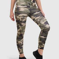 Camouflage Printed Dry Fit Skinny Fit Tights