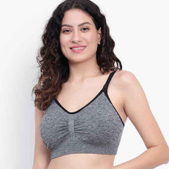 Full Coverage Removable padding Non-Wired Maternity Bra- All Day Comfort