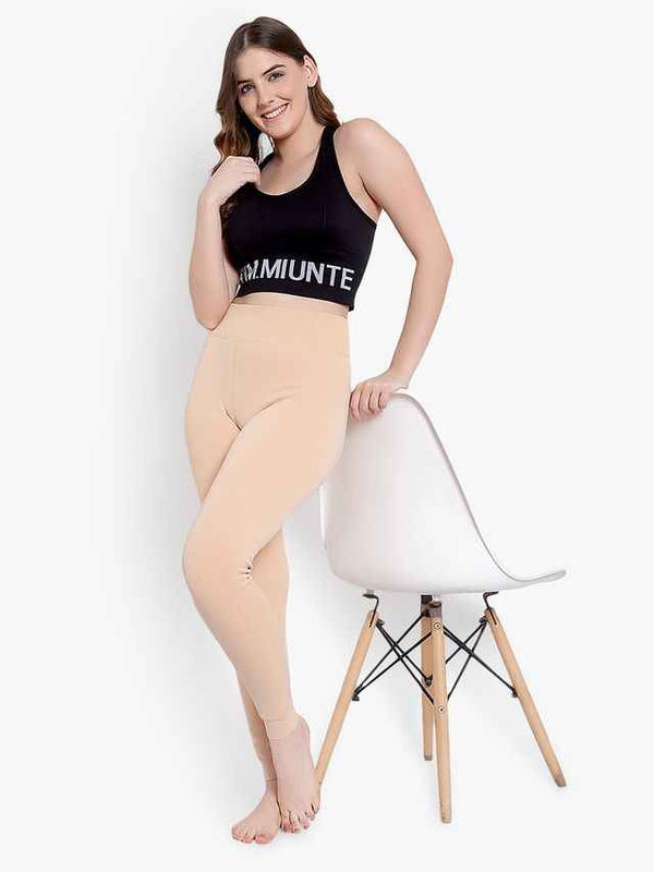Woolen Mid-Rise Thermal Bottom