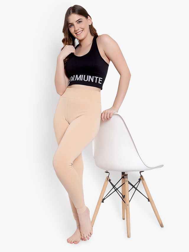Woolen Mid-Rise Thermal Bottom