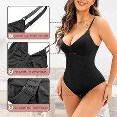 Women Butt Lifter Panties Stretch Slimming Body Shaper with adjustable Spaghetti Strap