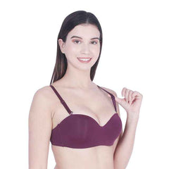 Medium Coverage Underwired Lightly Padded Push-Up Bra With All Day Comfort