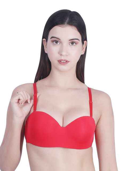 Medium Coverage Underwired Lightly Padded Push-Up Bra With All Day Comfort