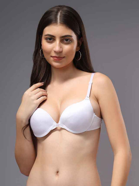 Medium Coverage Underwired Lightly Padded Plunge All Day Comfort Bra