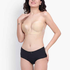 Medium Coverage Lightly Padded Strapless Push-Up Bra- All Day Comfort