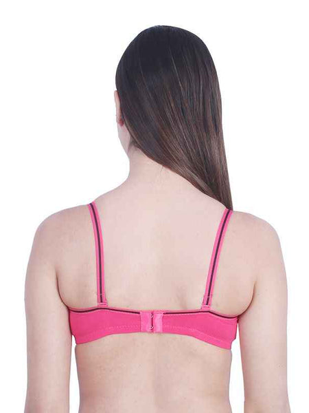 Medium Coverage Underwired Heavily Padded Everyday Bra With All Day Comfort