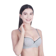 Medium Coverage Underwired Heavily Padded Everyday Bra With All Day Comfort
