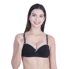 Medium Coverage Underwired Heavily Padded Everyday Bra With All Day Comfort
