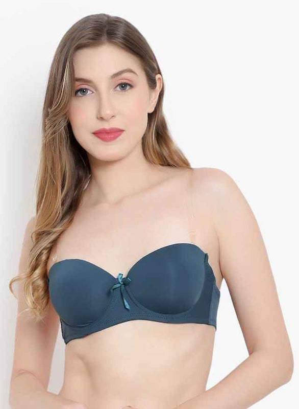 Medium Coverage Underwired Heavily Padded Bra 's All Day Comfort