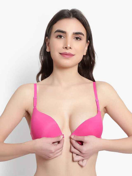 Medium Coverage Underwired Lightly Padded Plunge All Day Comfort Bra