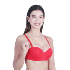Medium Coverage Underwired Lightly Padded Push-Up Bra With All Day Comfort