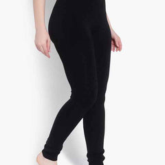 Woolen Mid-Rise Thermal Bottom