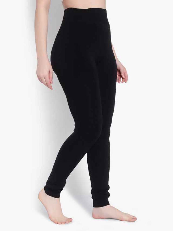 Woolen Mid-Rise Thermal Bottom