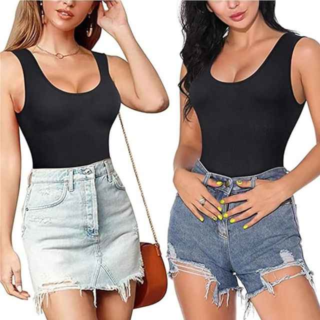 Women Black Solid Full Body Shapewear
