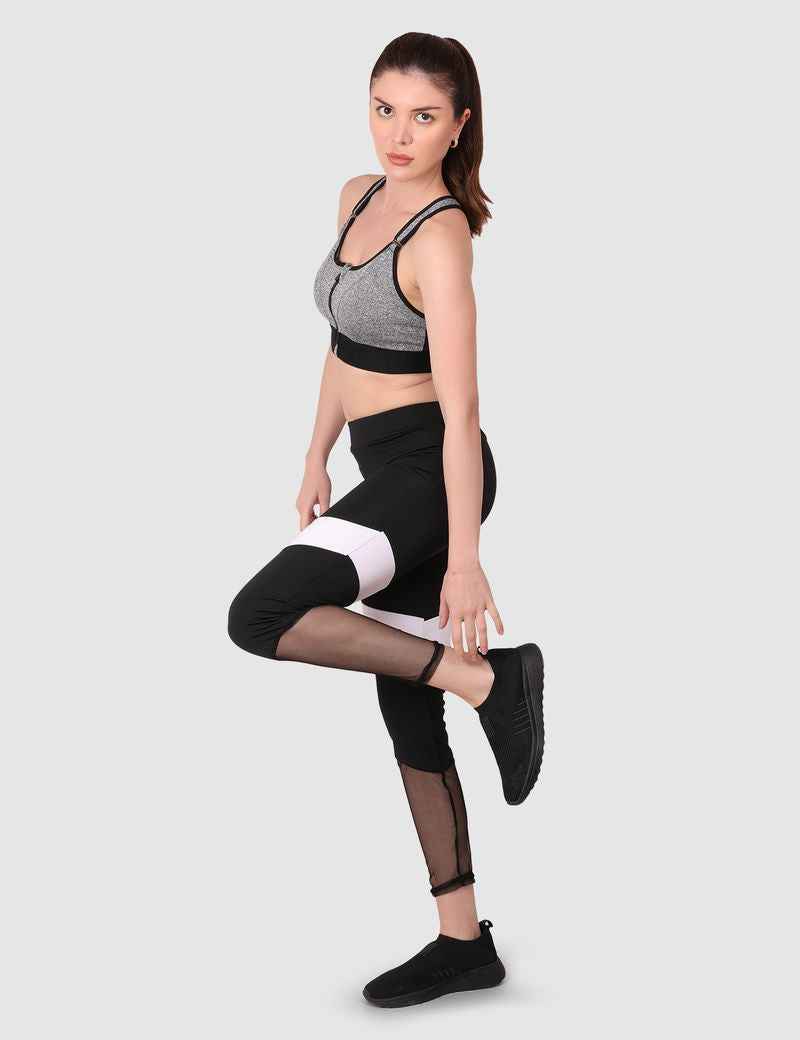 Women Full Coverage Workout Sports Bra With All Day Comfort