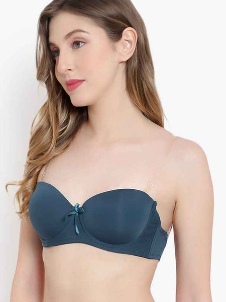 Medium Coverage Underwired Heavily Padded Bra 's All Day Comfort