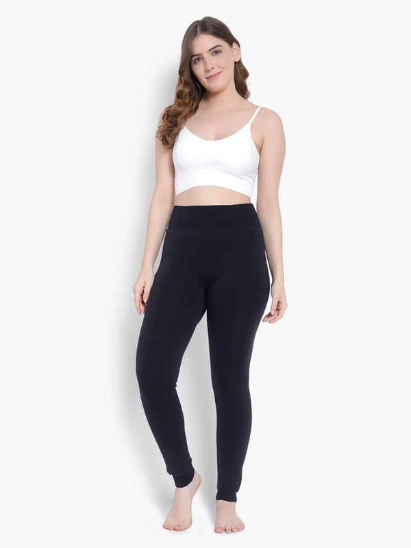 Women Warm Fur Woollen Thermal Bottoms