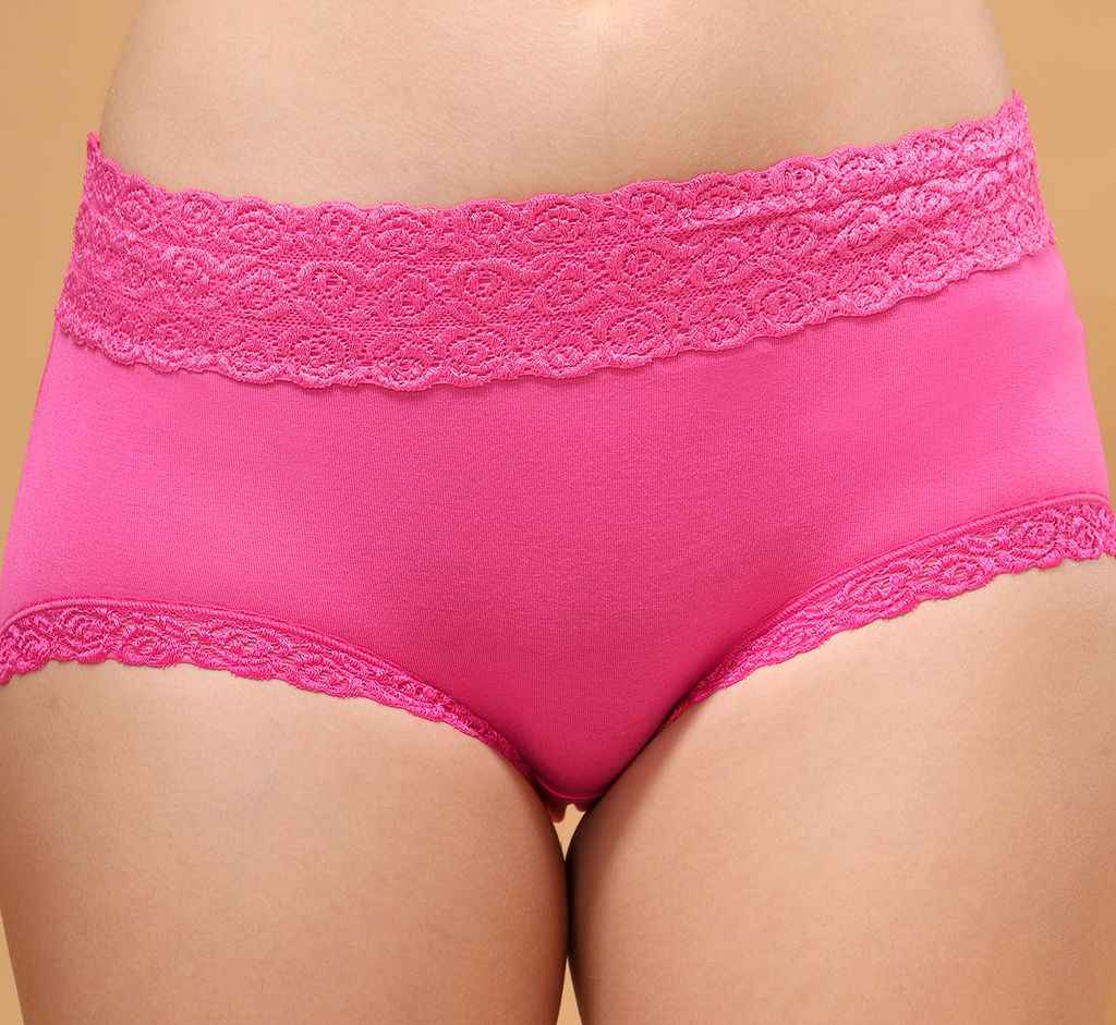 Women Anti-Odour Lace Hipster Briefs