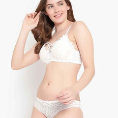 White Lace Lingerie Set