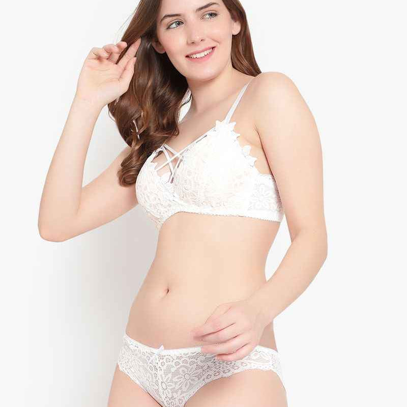 White Lace Lingerie Set