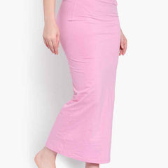 Women Solid Mermaid Fit High-Rise Knitted Seamless Saree Shapewear
