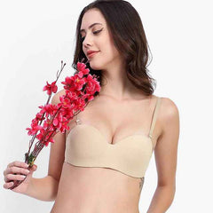 Medium Coverage Underwired Lightly Padded Push-Up Bra With All Day Comfort