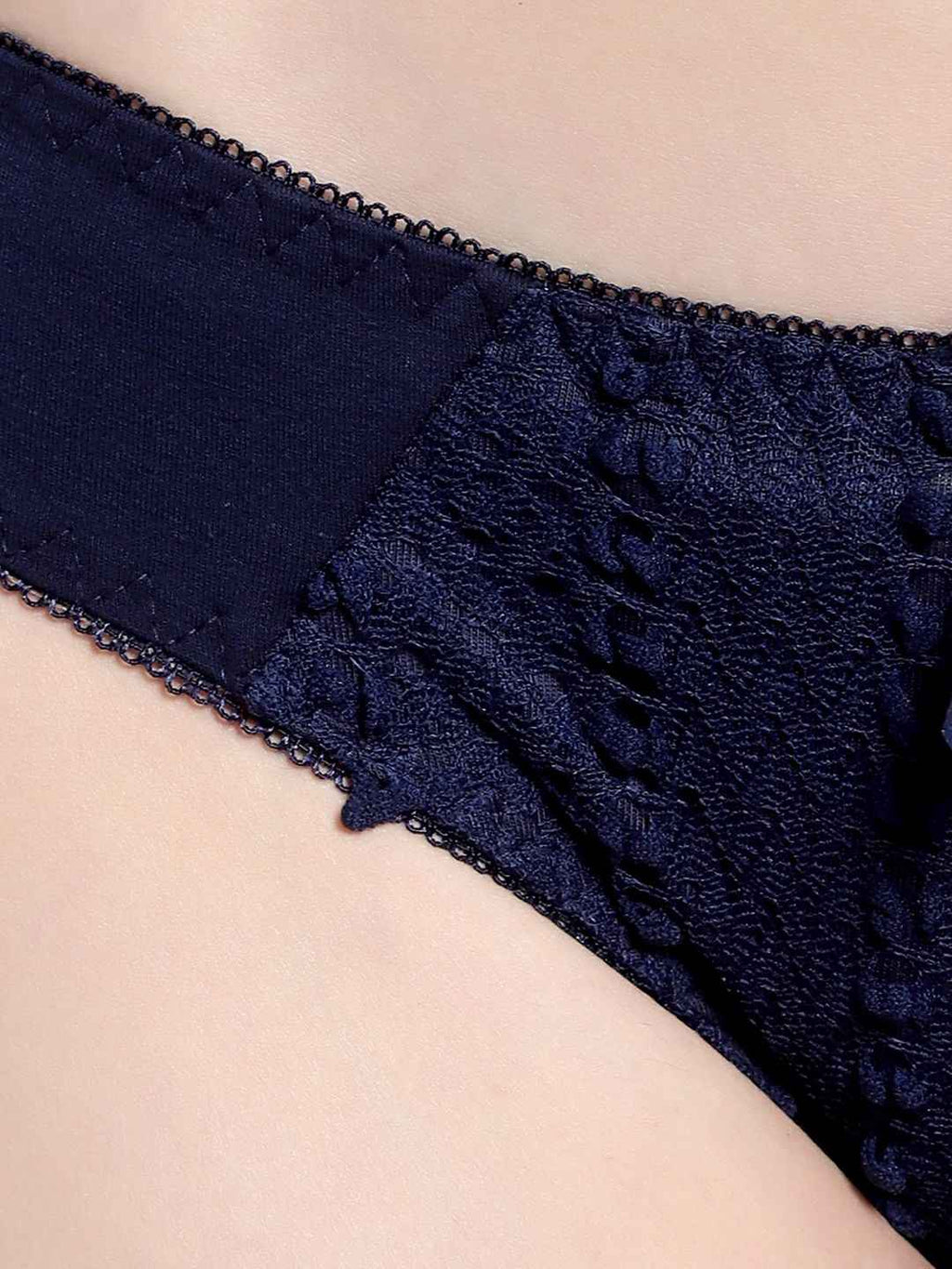 Lace-Designed Heavily-Padded Lingerie Set