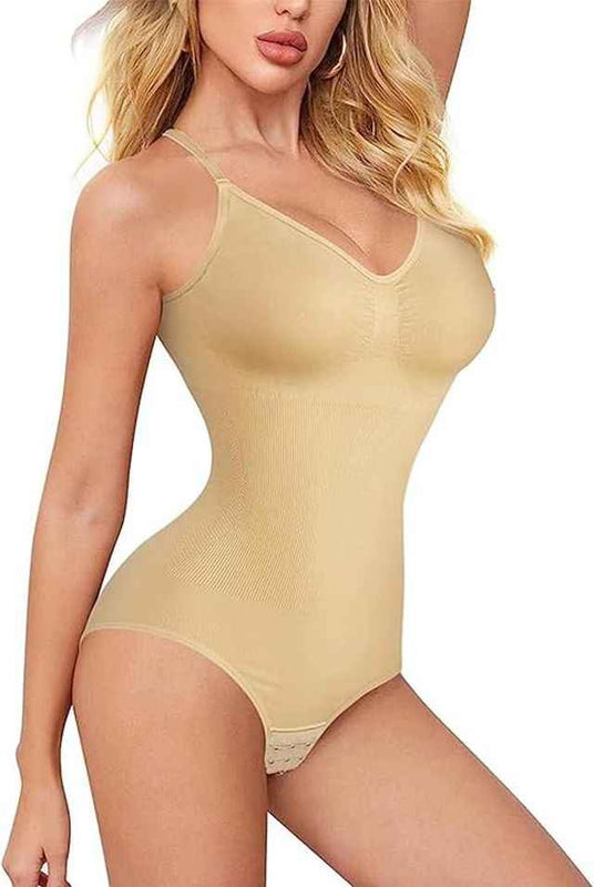 Women Butt Lifter Panties Stretch Slimming Body Shaper with Adjustable Spaghetti Strap
