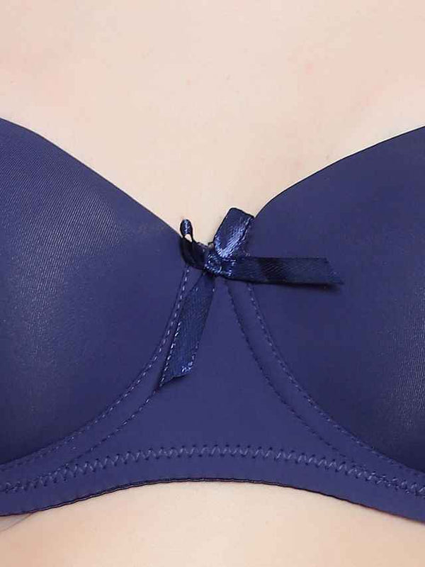 Medium Coverage Underwired Heavily Padded Bra 's All Day Comfort