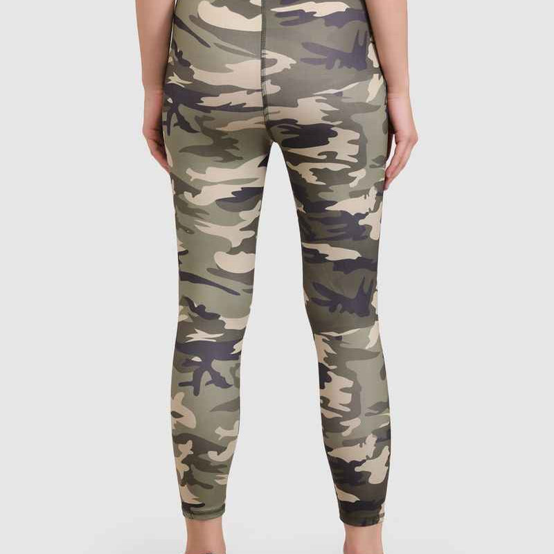 Camouflage Printed Dry Fit Skinny Fit Tights