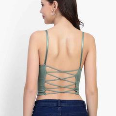 Full Coverage Lightly Padded Bralette Bra With All Day Comfort