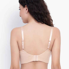 Full Coverage Removable Padding Non-Wired Maternity Bra - All Day Comfort