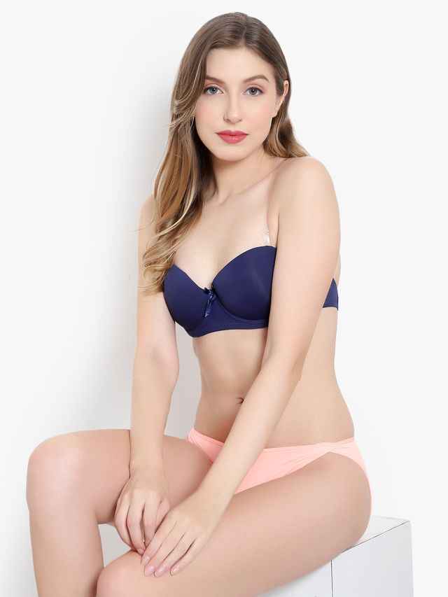 Medium Coverage Underwired Heavily Padded Bra 's All Day Comfort