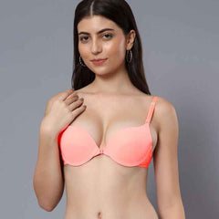 Medium Coverage Underwired Lightly Padded Plunge All Day Comfort Bra