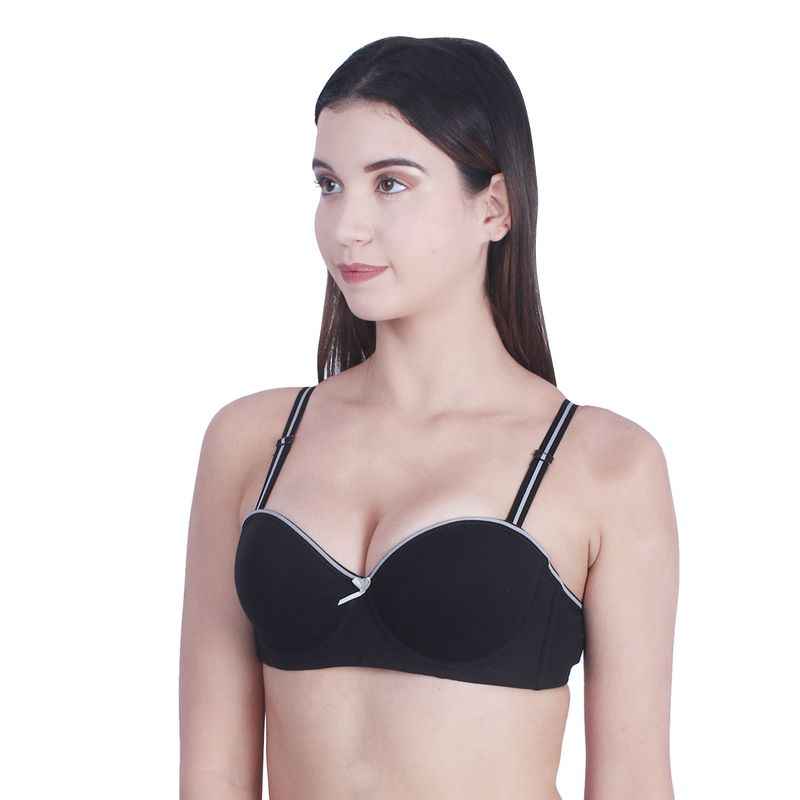 Medium Coverage Underwired Heavily Padded Everyday Bra With All Day Comfort