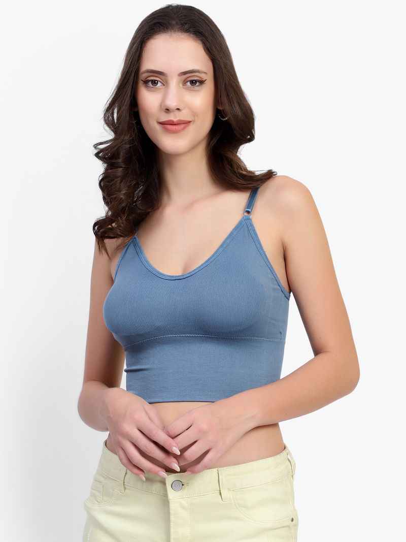 Full Coverage Lightly Padded Bralette Bra With All Day Comfort