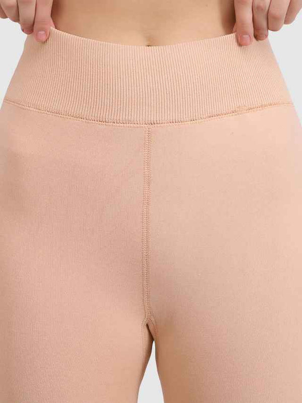 Women Warm Fur Woollen Thermal Bottoms