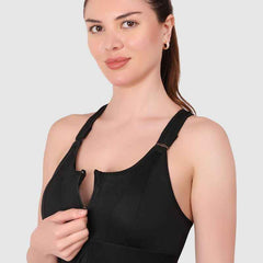 Women Full Coverage Workout Sports Bra With All Day Comfort
