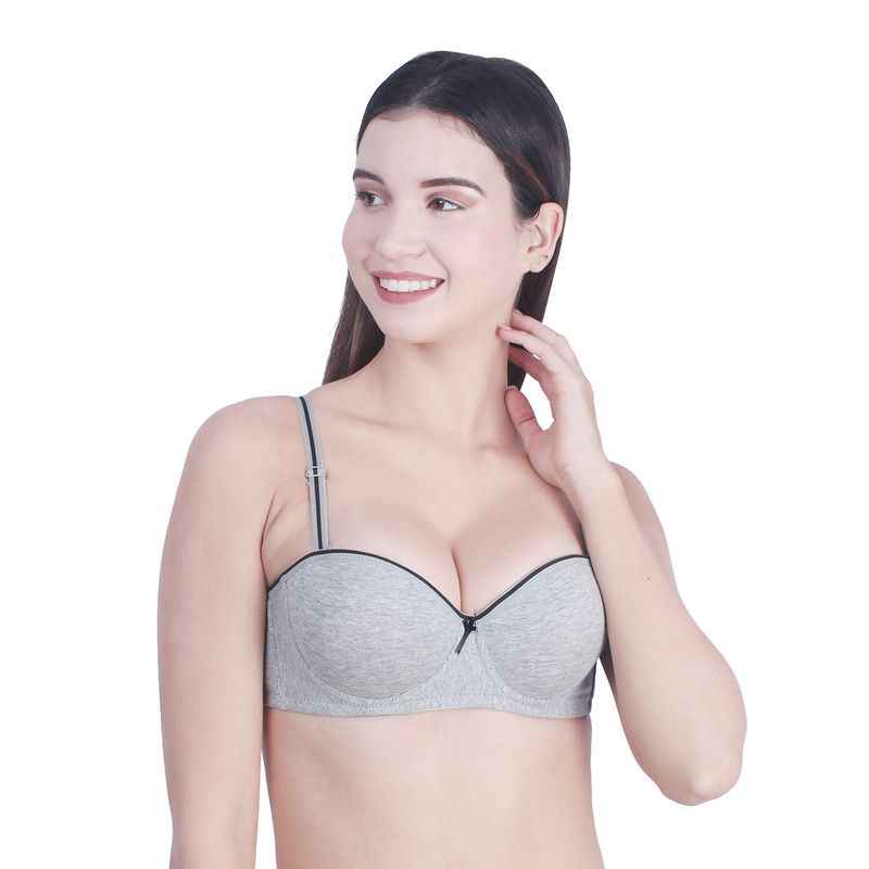 Medium Coverage Underwired Heavily Padded Everyday Bra With All Day Comfort