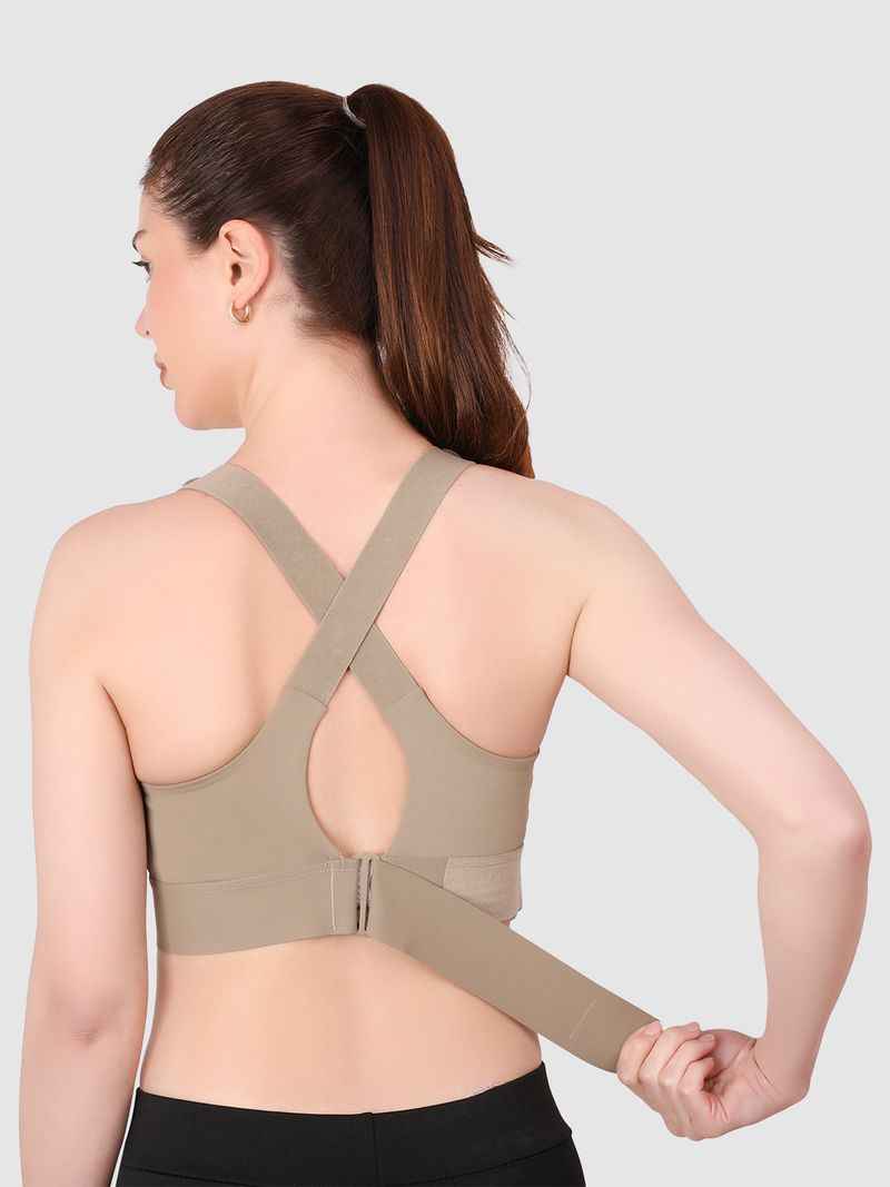 Women Full Coverage Workout Sports Bra With All Day Comfort